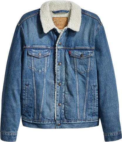 Chaqueta Trucker con forro Sherpa